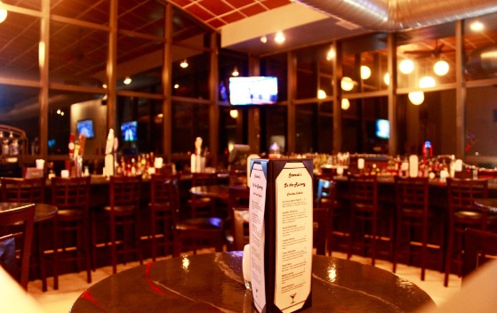 Bar Area with Menu